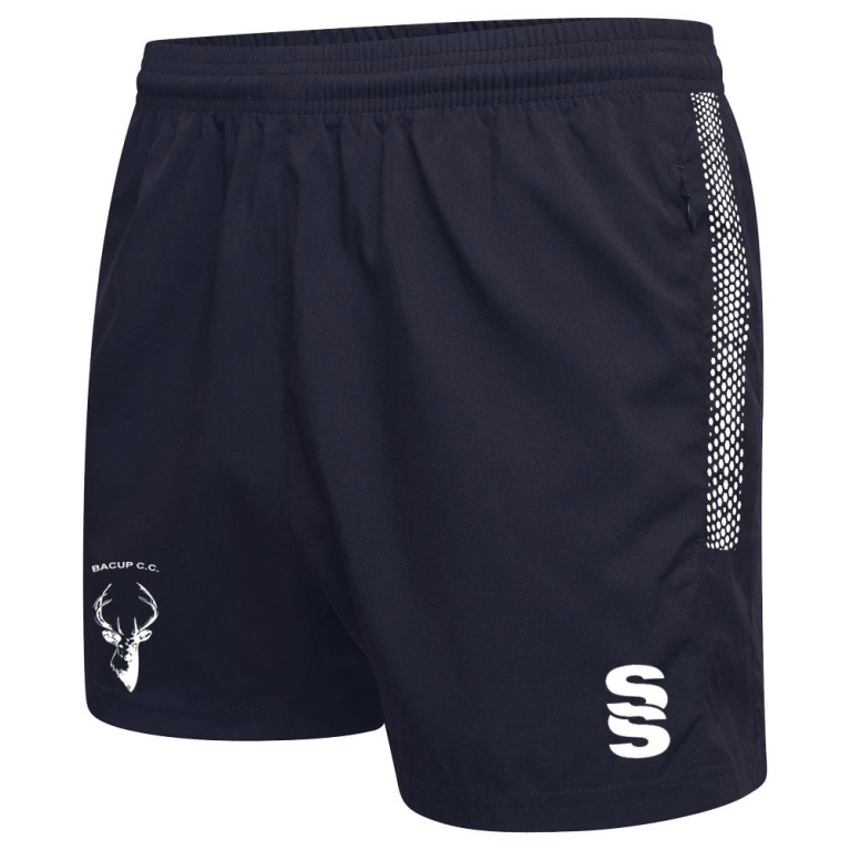 Bacup CC Performance Gym Short : Navy