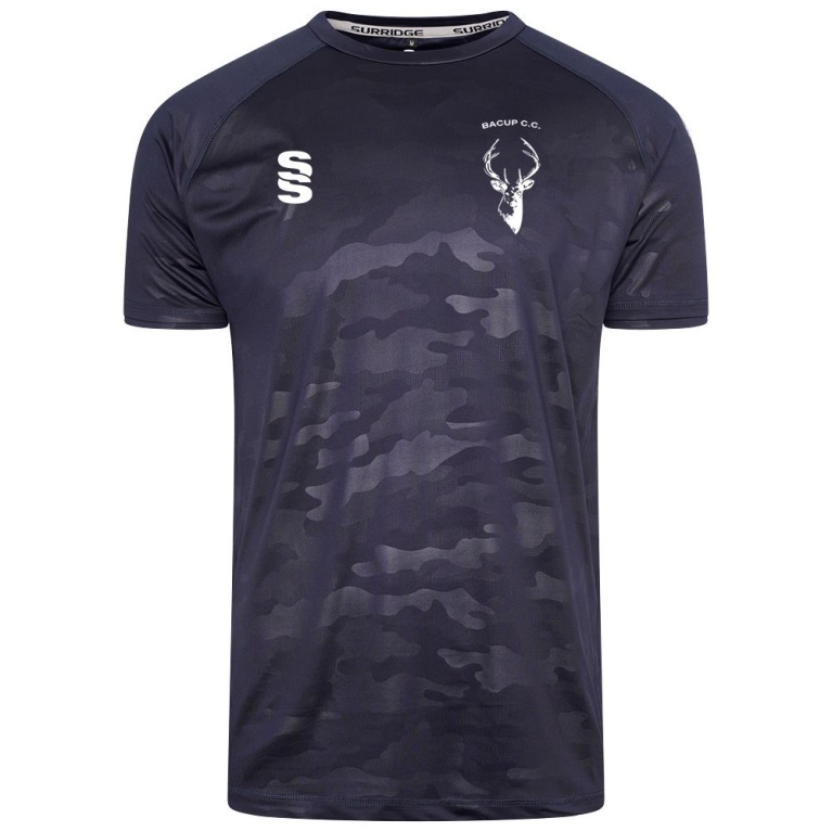 Bacup CC Camo T-shirt : Navy