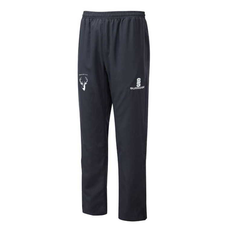 Bacup CC Youth's Poplin Track Pant : Navy