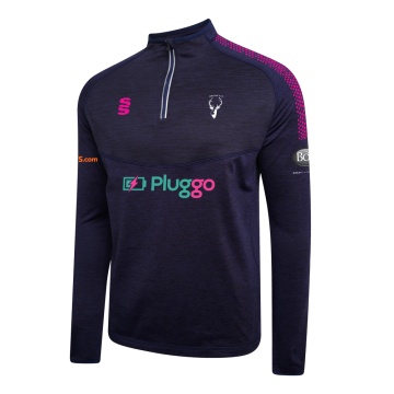 Junior Playing Kit - 1/4 Zip Dual Performance Top - Navy/Pink