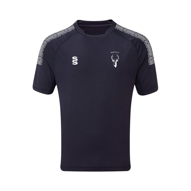 Bacup CC Women's Dual Games Shirt : Navy